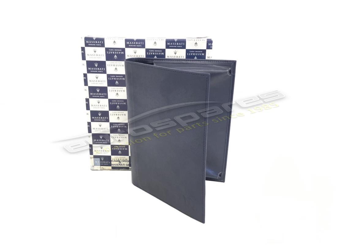 NEW MASERATI DOCUMENT HOLDERLEATHER. PART NUMBER 389800325 (1) new maserati document holderleather. part number 389800325 (1)