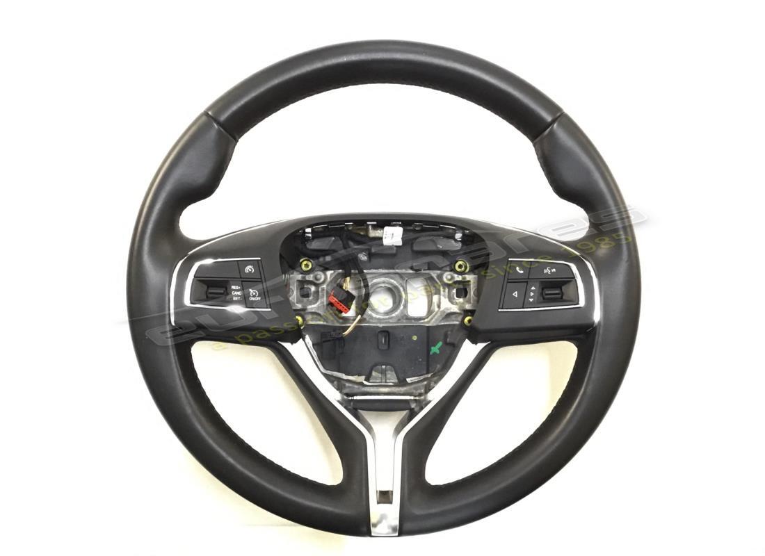 new maserati steering wheel black. part number 670044504 (1)