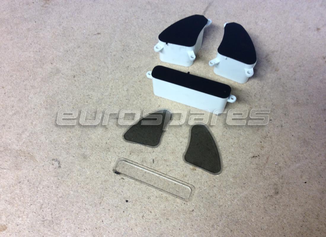 USED FERRARI CONTROL PANEL PLATE WITH LIG. PART NUMBER 185851 (1) used ferrari control panel plate with lig. part number 185851 (1)