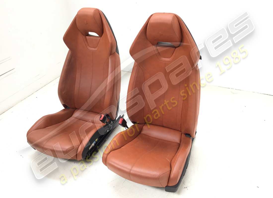 used lamborghini pair of seats - leather (hide). part number 4t08810212az (3)