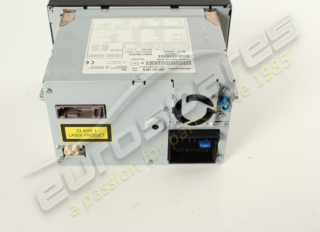 USED LAMBORGHINI RADIO NAVIGATION. PART NUMBER 400035192N (4) used lamborghini radio navigation. part number 400035192n (4)