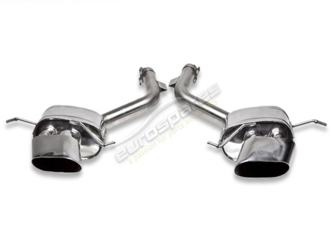 NEW TUBI GRANTURISMO MUFFLERS KIT - OVAL END TIPS. PART NUMBER TSMAGRTC08003A (1) new tubi granturismo mufflers kit - oval end tips. part number tsmagrtc08003a (1)