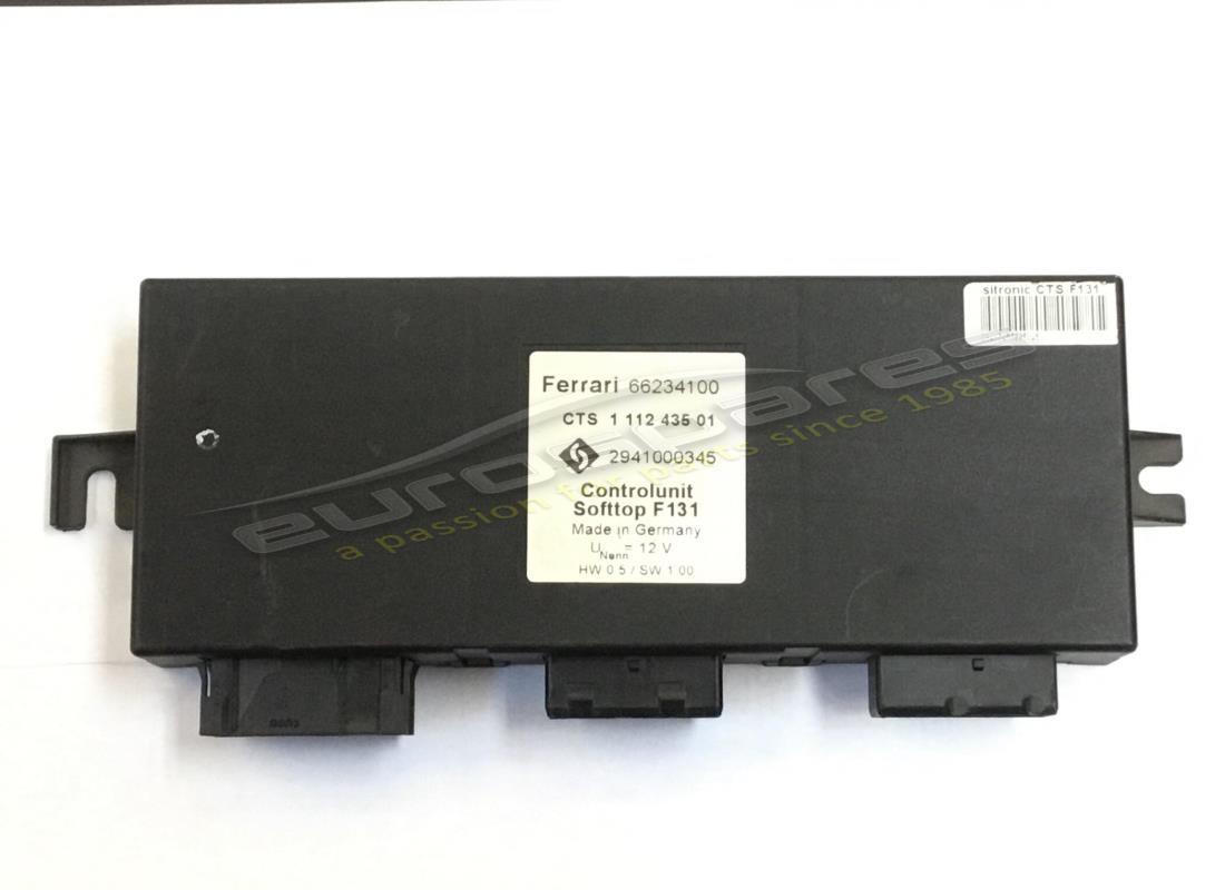 USED FERRARI ECU FOR ROOF CONTROL. PART NUMBER 66455000 (1) used ferrari ecu for roof control. part number 66455000 (1)