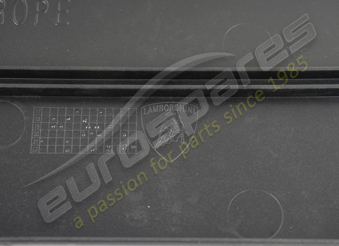 NEW LAMBORGHINI LICENSE PLATE HOLDER. PART NUMBER 4ML8072873FZ (3) new lamborghini license plate holder. part number 4ml8072873fz (3)