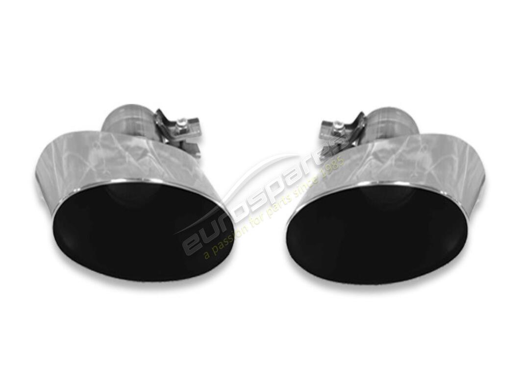 new tubi 996 turbo & turbo s my2005 oval end tips kit. part number 04080071020 (1)