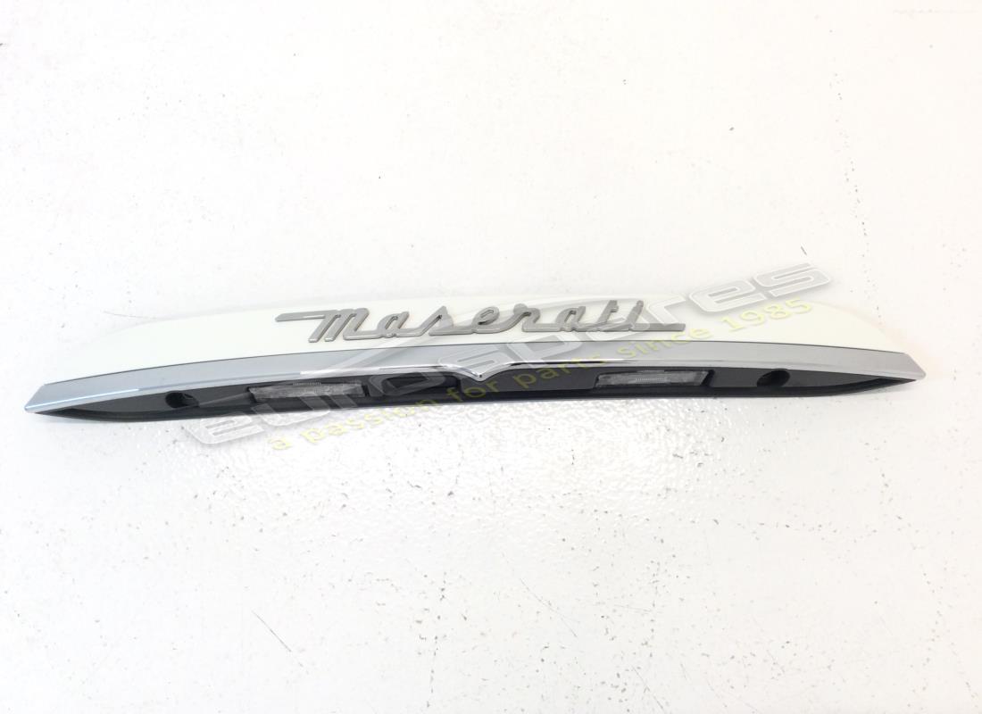 NEW MASERATI LIGHT BAR WHITE. PART NUMBER 670017262 (1) new maserati light bar white. part number 670017262 (1)