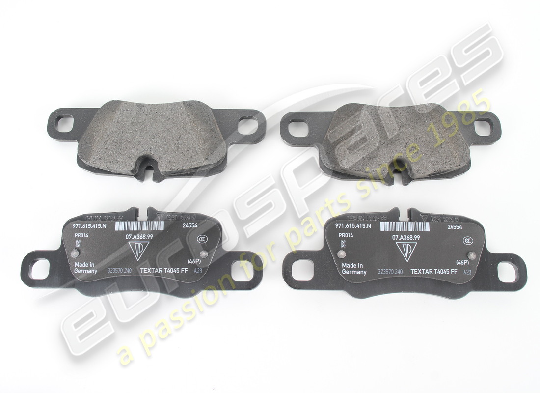new porsche 1 set of brake pads for disk brake. part number 971698451m (1)
