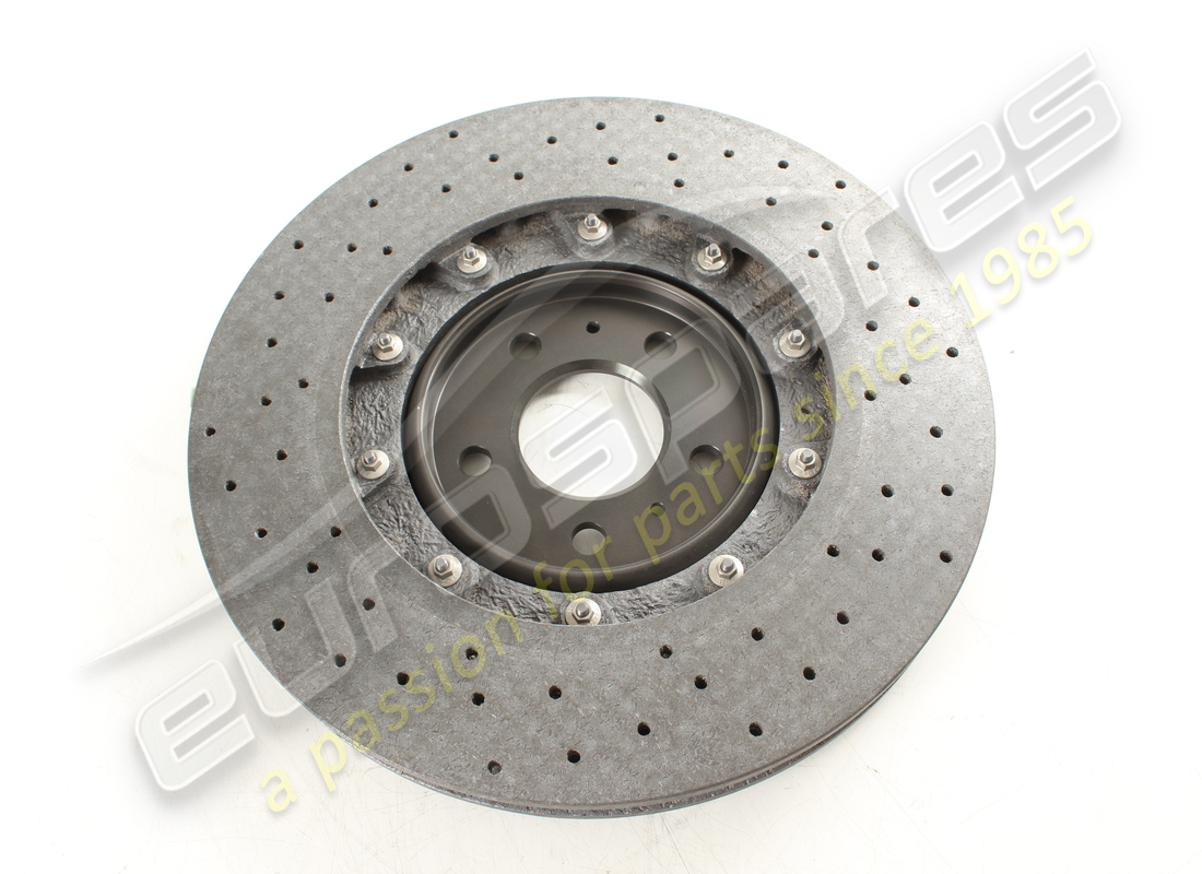 NEW LAMBORGHINI CARBON CERAMIC BRAKE DISC (CCP). PART NUMBER 420615601L (3) new lamborghini carbon ceramic brake disc (ccp). part number 420615601l (3)