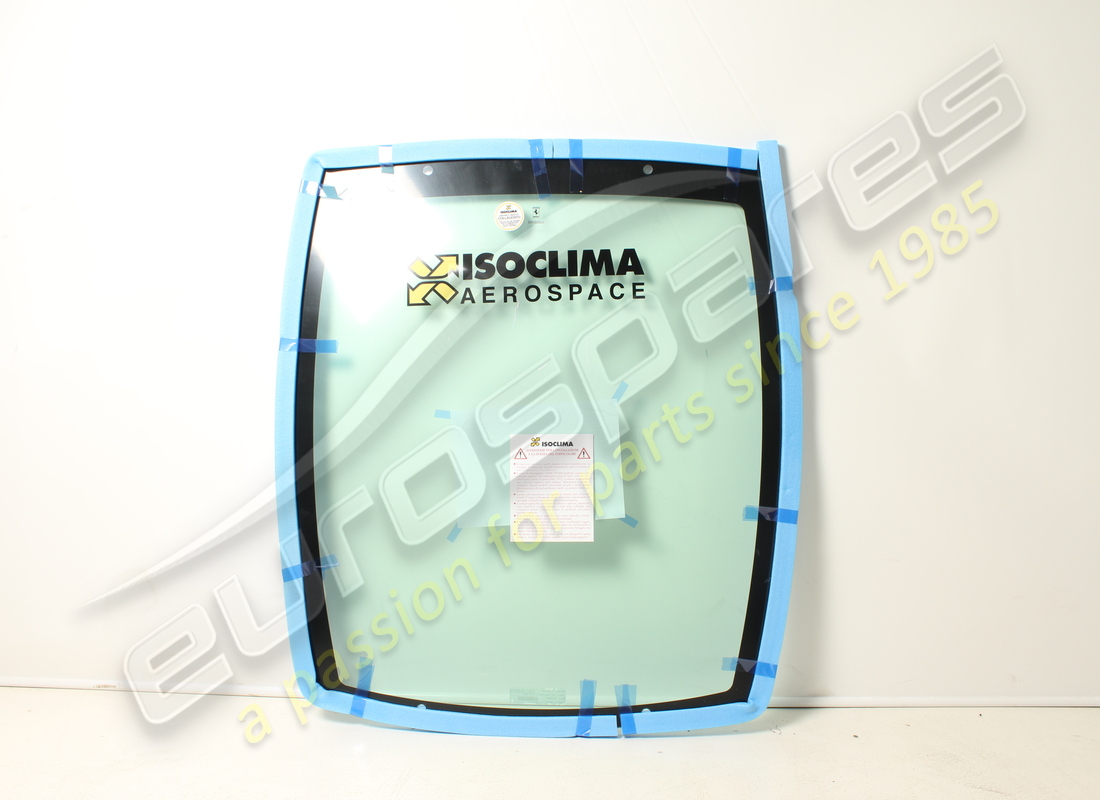 NEW FERRARI GLASS FOR REAR HOOD BONNET. PART NUMBER 67404300 (1) new ferrari glass for rear hood bonnet. part number 67404300 (1)