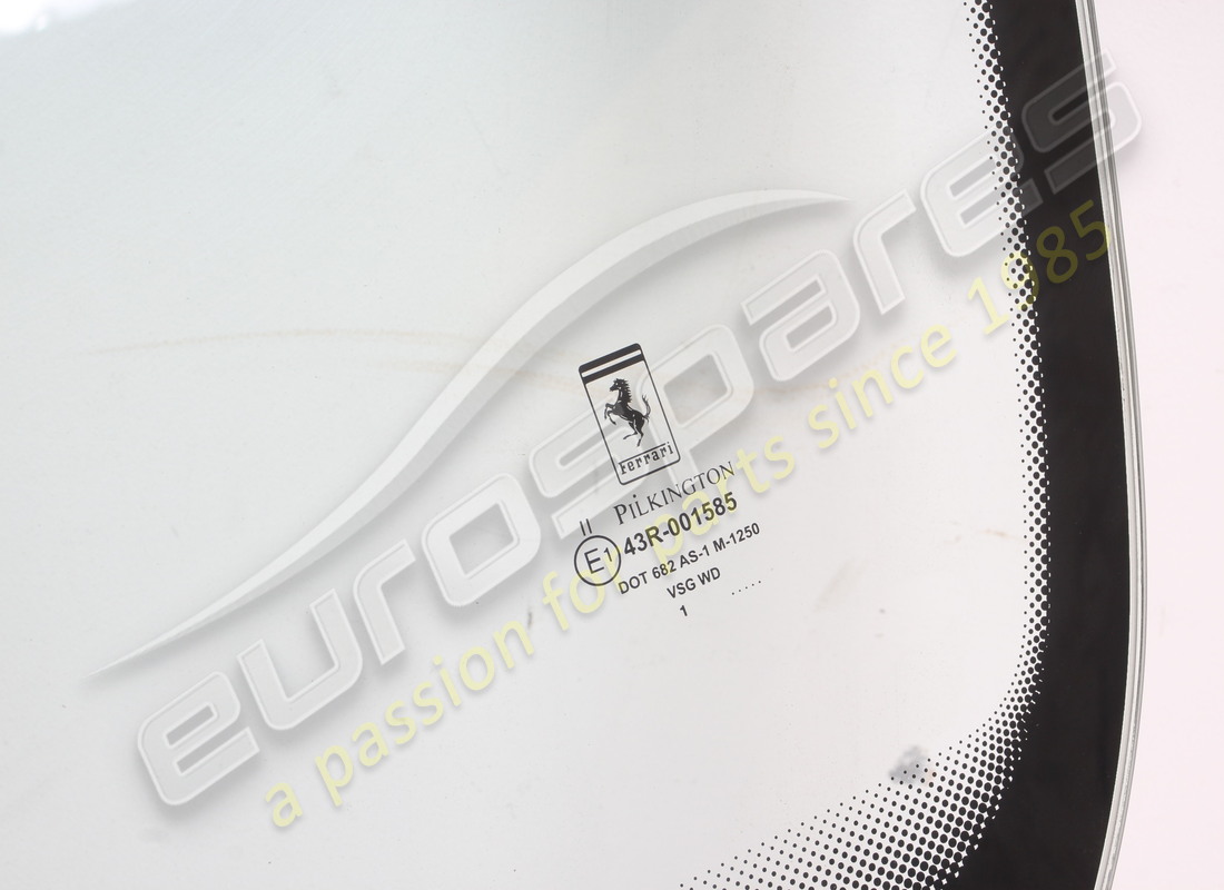 NEW FERRARI WINDSCREEN. PART NUMBER 64573300 (2) new ferrari windscreen. part number 64573300 (2)