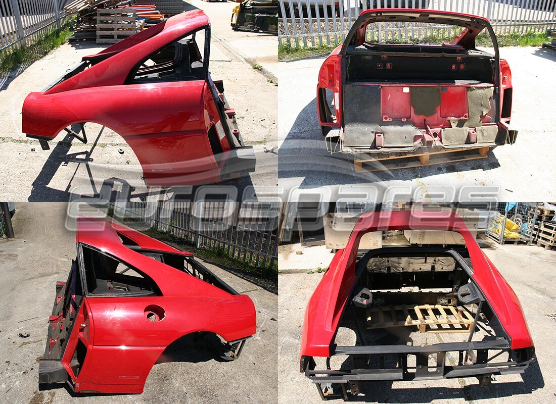 USED FERRARI FERRARI 348 TS REAR END ASSEMBLY. PART NUMBER 62077900 (7) used ferrari ferrari 348 ts rear end assembly. part number 62077900 (7)