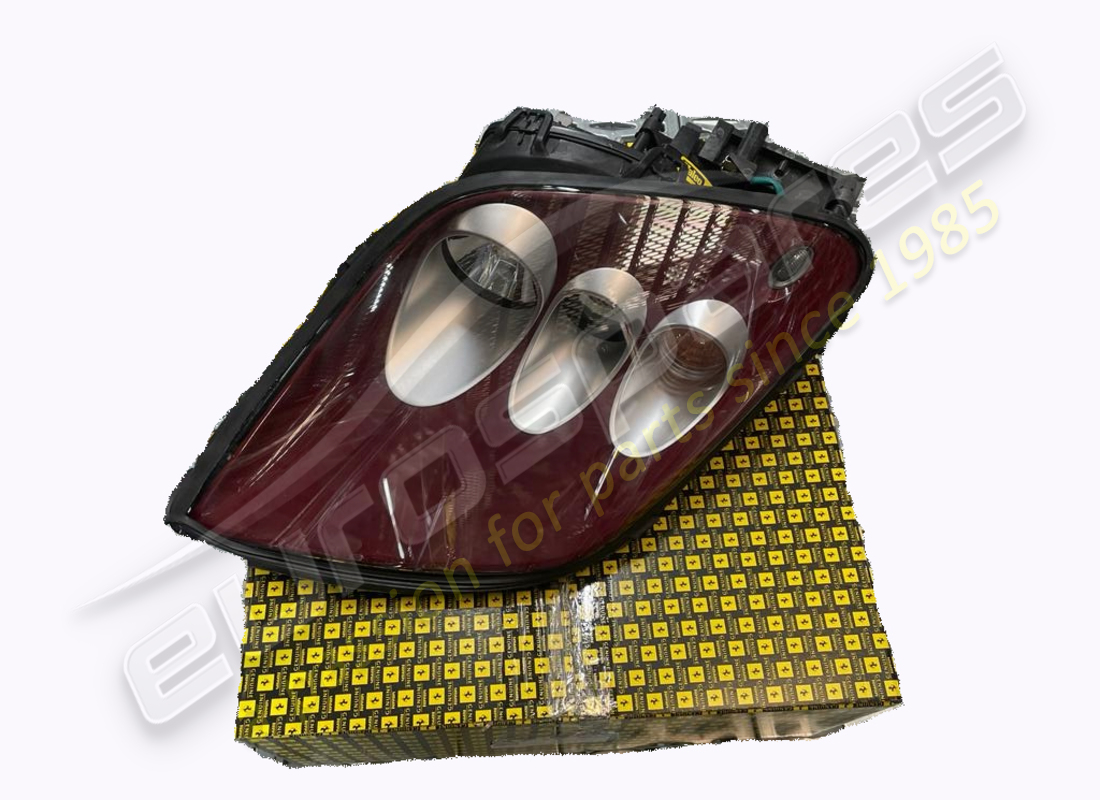 NEW FERRARI LH HEADLAMP (LHD) RUBINO RED METALIC. PART NUMBER 69388289 (1) new ferrari lh headlamp (lhd) rubino red metalic. part number 69388289 (1)