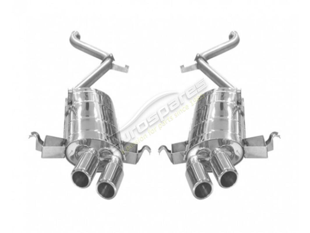 new tubi rear right silencer ghibli 94 automatic. part number 03019411041 (1)