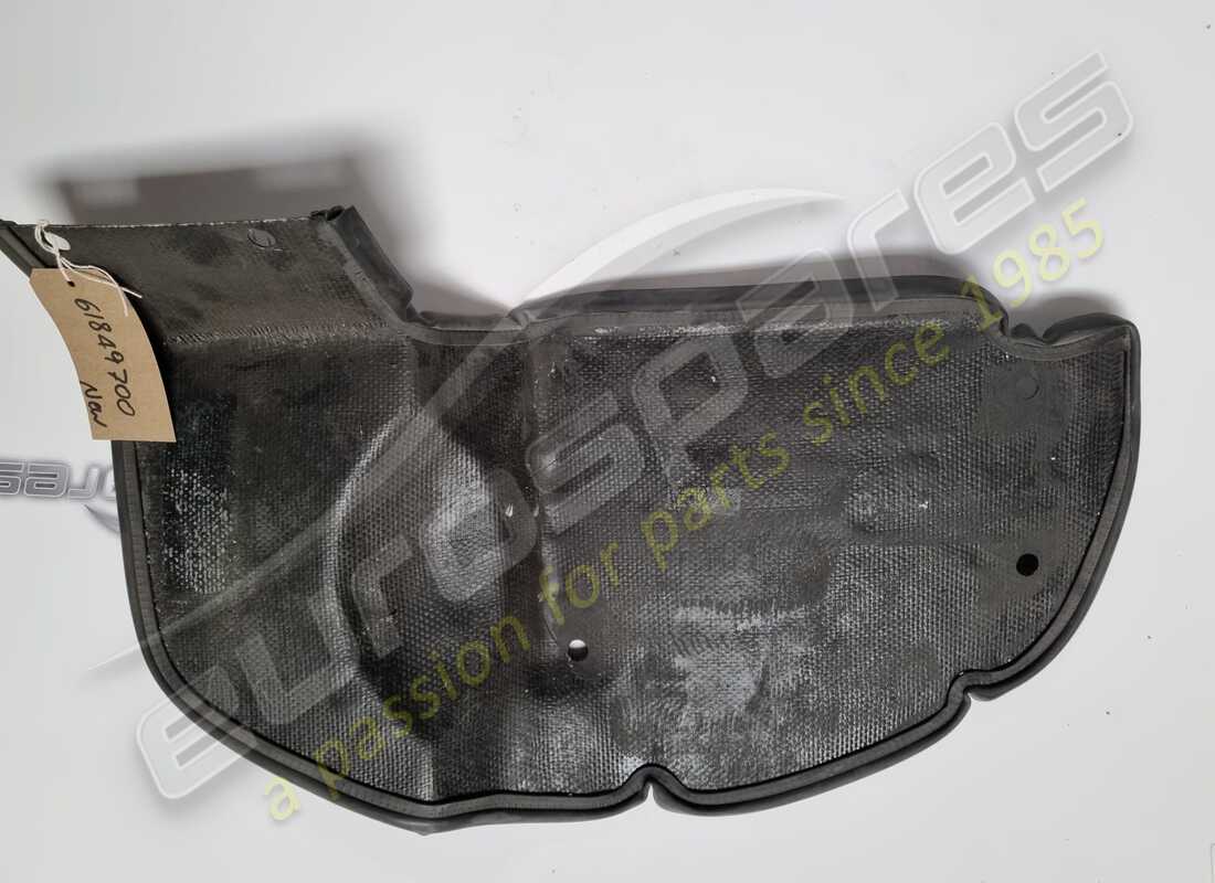 NEW FERRARI RH GRAVEL GUARD LHD GTB. PART NUMBER 61849700 (1) new ferrari rh gravel guard lhd gtb. part number 61849700 (1)