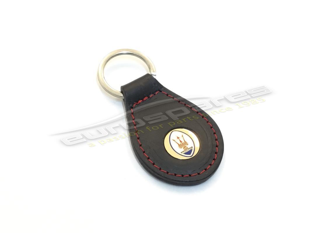 NEW MASERATI LEATHER KEYRING. PART NUMBER MMER001 (1) new maserati leather keyring. part number mmer001 (1)
