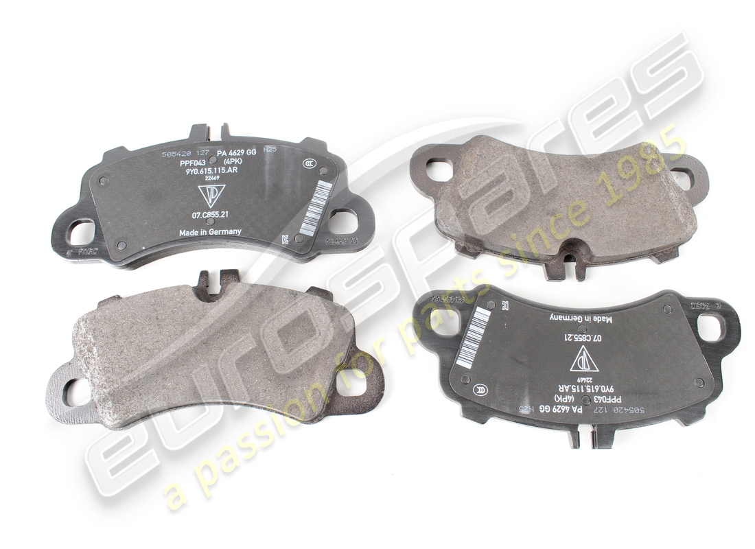 NEW PORSCHE 1 SET OF BRAKE PADS FOR DISK BRAKE. PART NUMBER 9Y0698151AR (1) new porsche 1 set of brake pads for disk brake. part number 9y0698151ar (1)