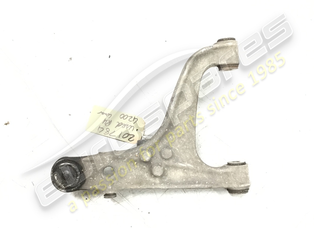 USED MASERATI RH FRONT SUSPENSION LEVER. PART NUMBER 201784 (2) used maserati rh front suspension lever. part number 201784 (2)