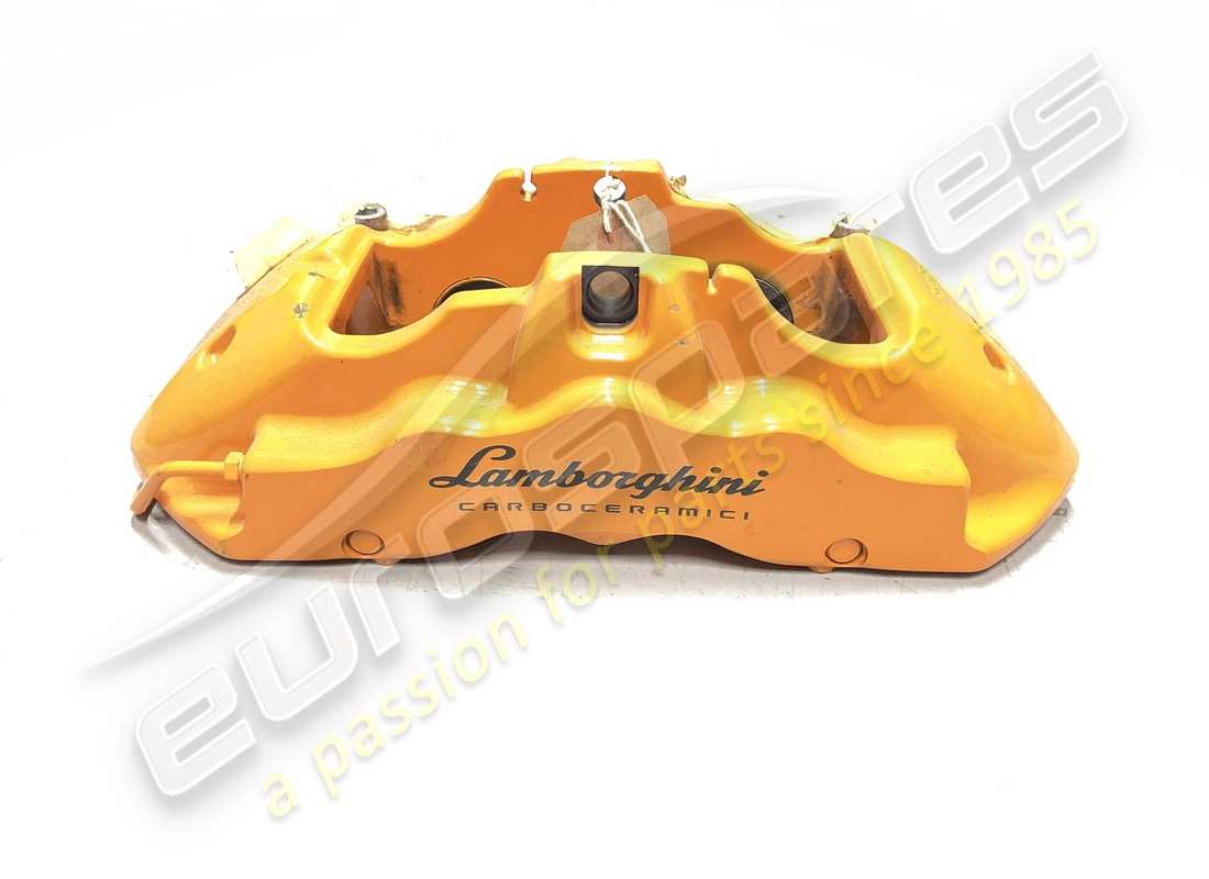 USED Lamborghini BRAKE CALIPER CCB ORANGE . PART NUMBER 4T0615106C (1)