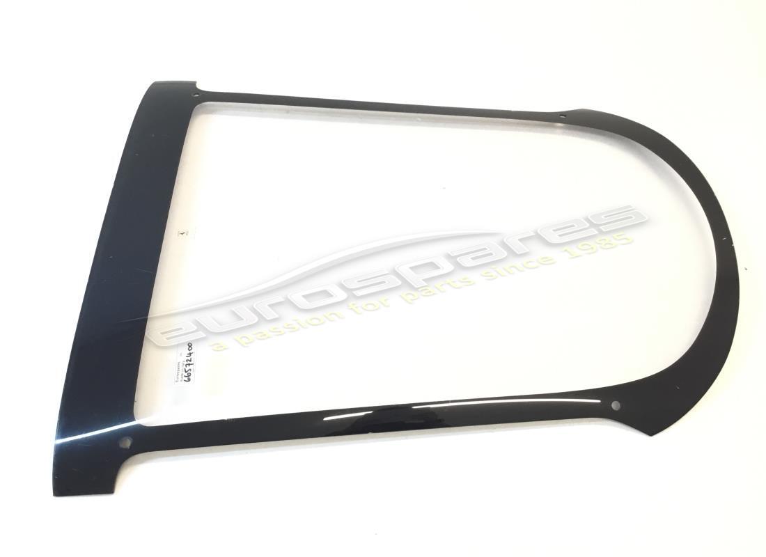 USED FERRARI ENGINE HOOD WINDOW. PART NUMBER 66572400 (1) used ferrari engine hood window. part number 66572400 (1)