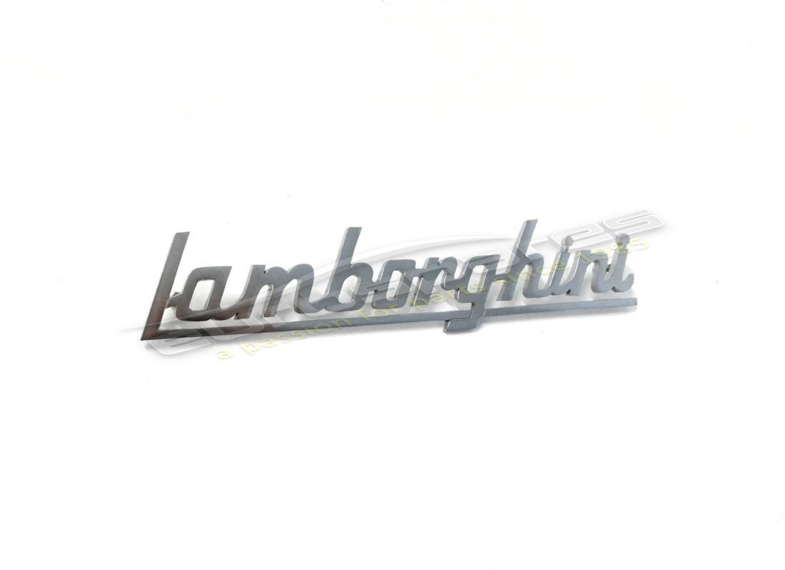 new lamborghini letters badge (chrome). part number 006106554 (1)