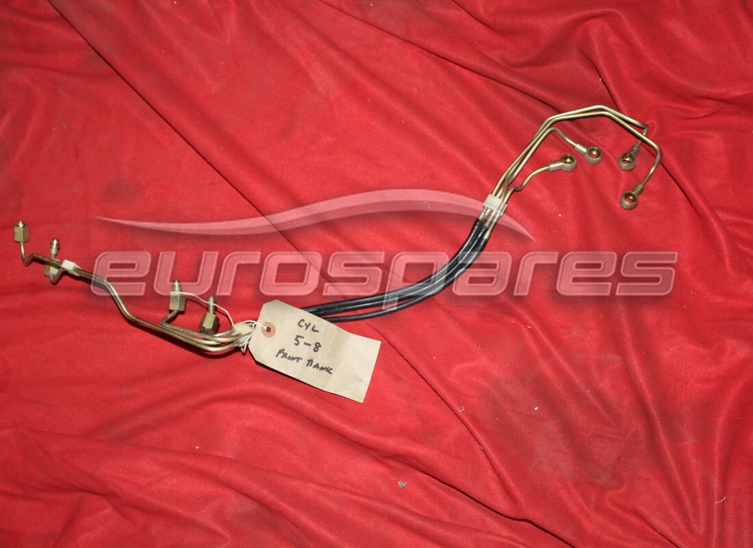 NEW FERRARI SET OF FUEL PIPES (FRONT BANK). PART NUMBER 13050F (1) new ferrari set of fuel pipes (front bank). part number 13050f (1)