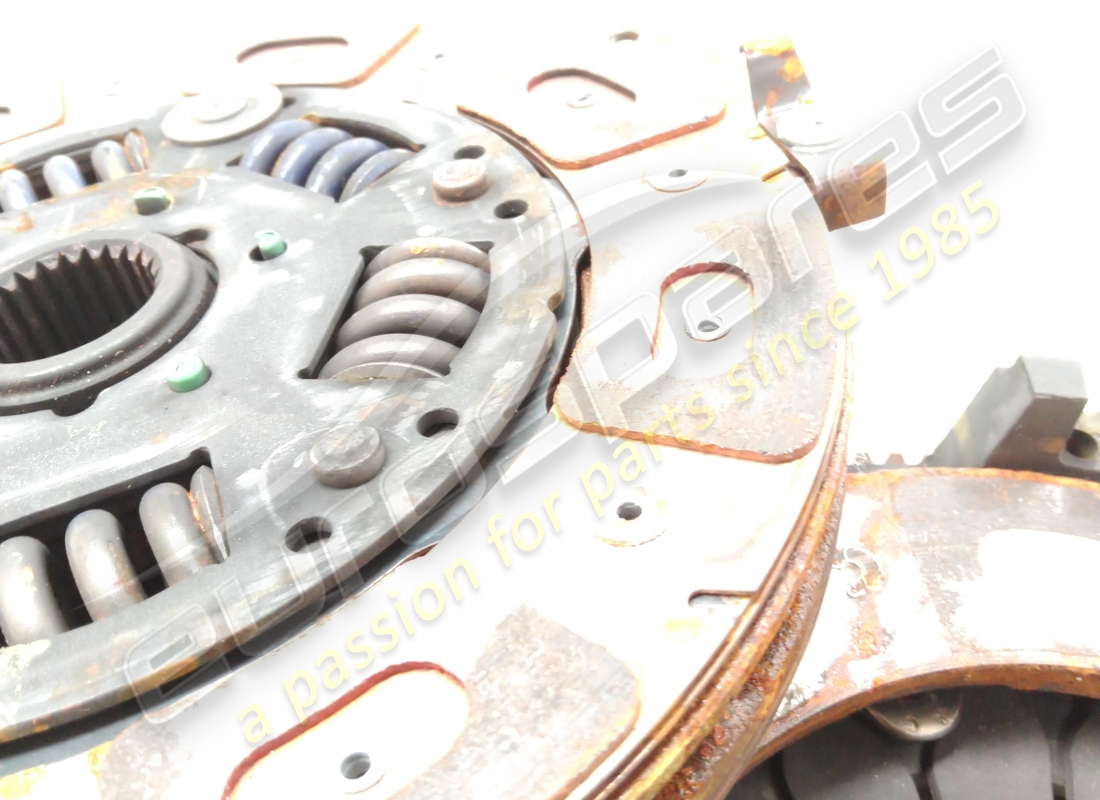 used lamborghini flywheel complete. part number 07l105269g (5)