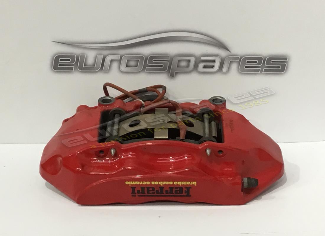 USED Ferrari LH REAR CALIPER WITH PADS-RED- . PART NUMBER 261786 (1)
