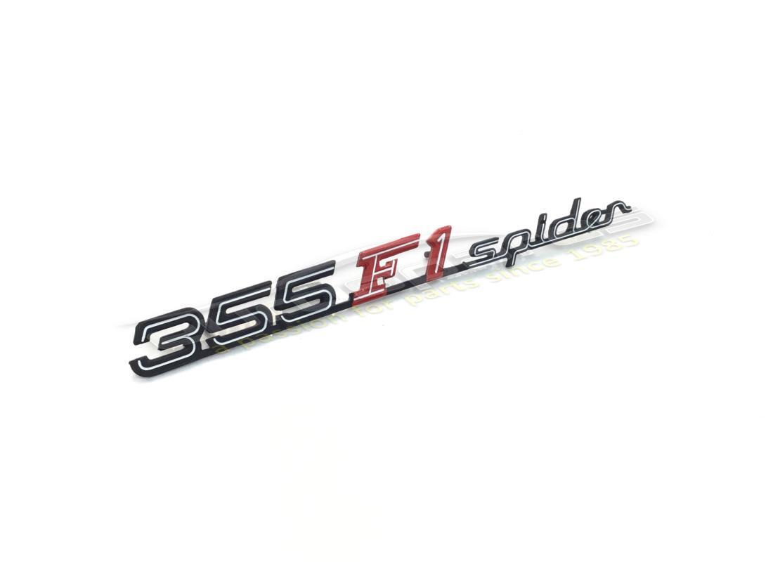 NEW FERRARI 355 F1 SPIDER MOTIF. PART NUMBER 65496100 (1) new ferrari 355 f1 spider motif. part number 65496100 (1)