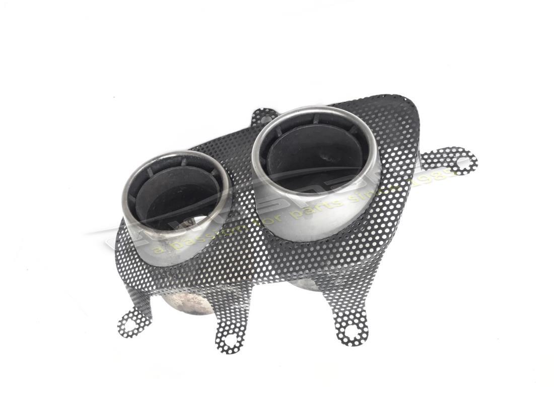 USED FERRARI GRILLE WITH LH TAILPIPES. PART NUMBER 84359500 (1) used ferrari grille with lh tailpipes. part number 84359500 (1)