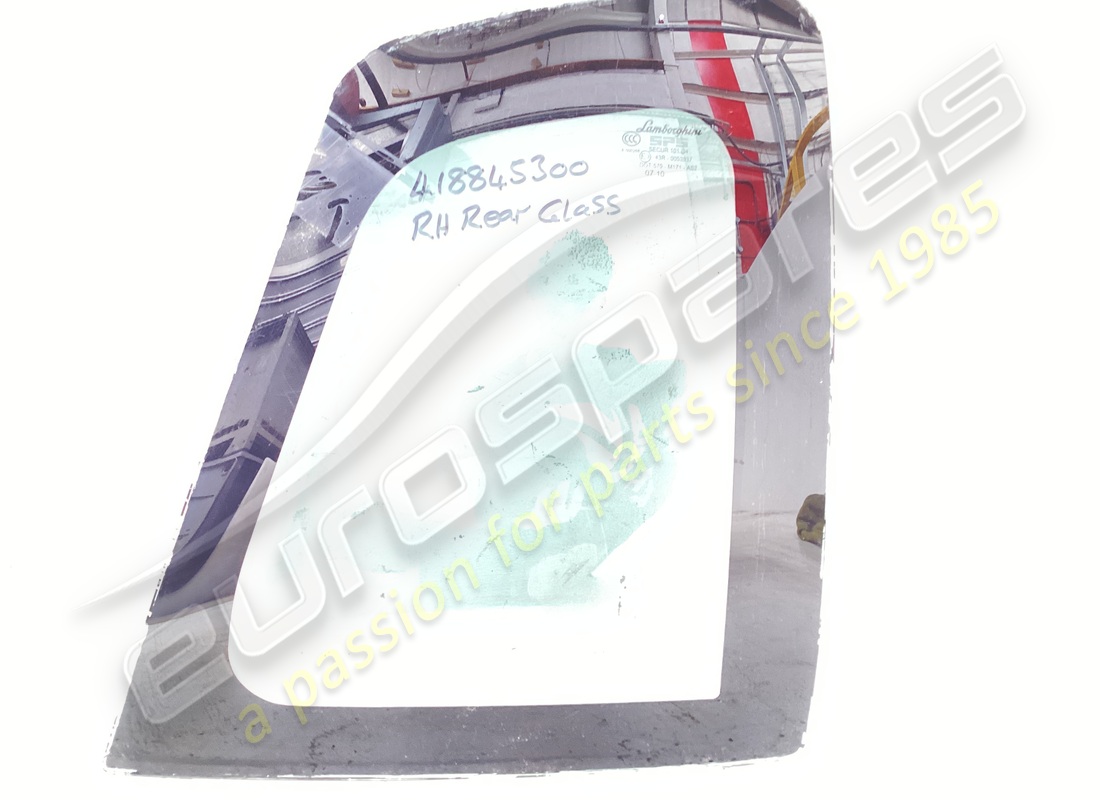 USED Lamborghini SIDE WINDOW, REAR . PART NUMBER 418845300 (1)