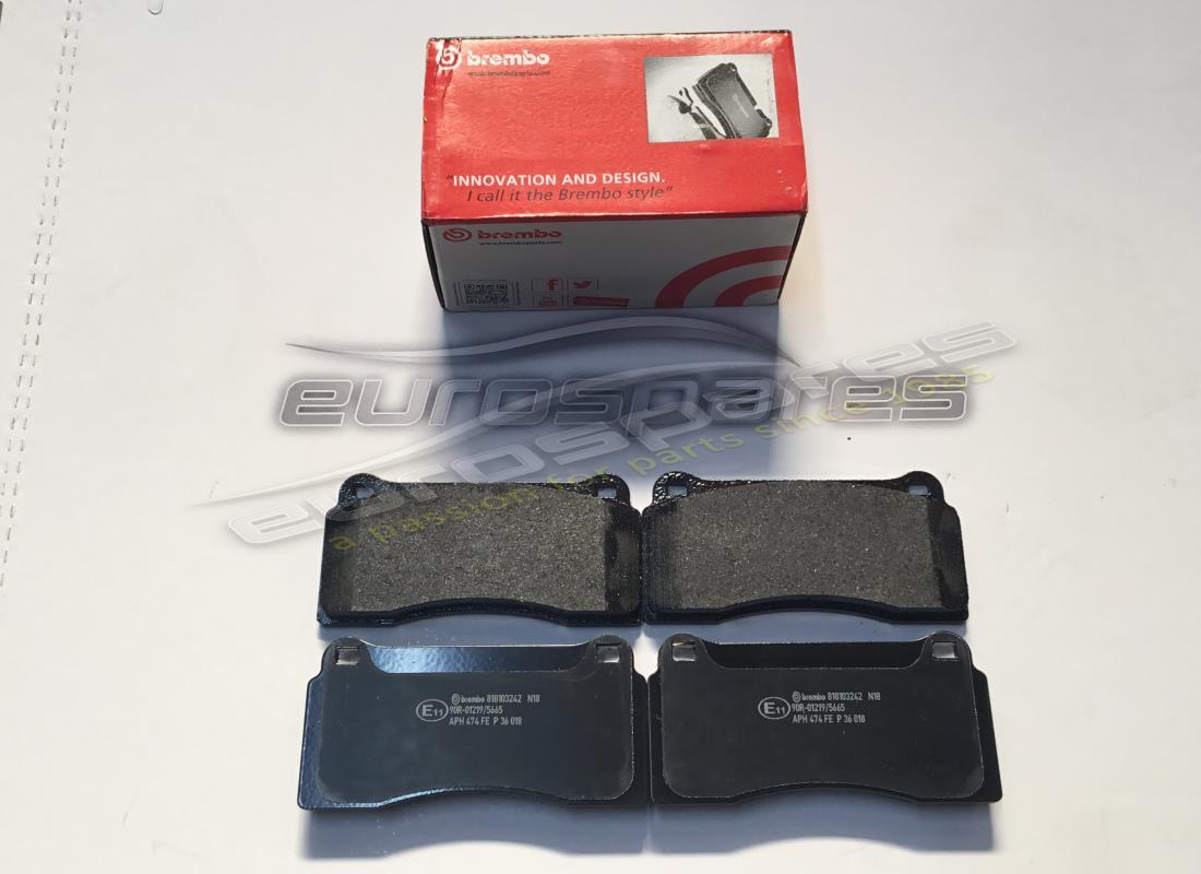 new ferrari rear pad set. part number 148984a (1)