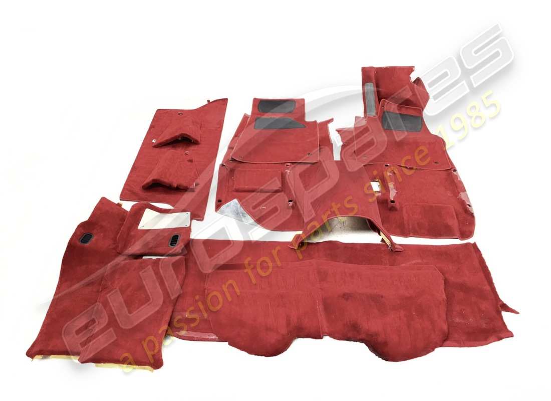 USED EUROSPARES INTERIOR PANELS & CARPET SET (BORDEAUX RED). PART NUMBER EAP1226104 (3) used eurospares interior panels & carpet set (bordeaux red). part number eap1226104 (3)