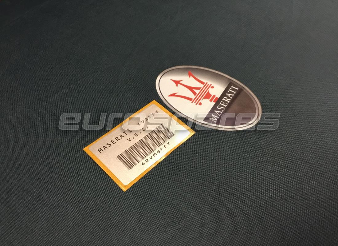 new maserati label.. part number 192796 (1)