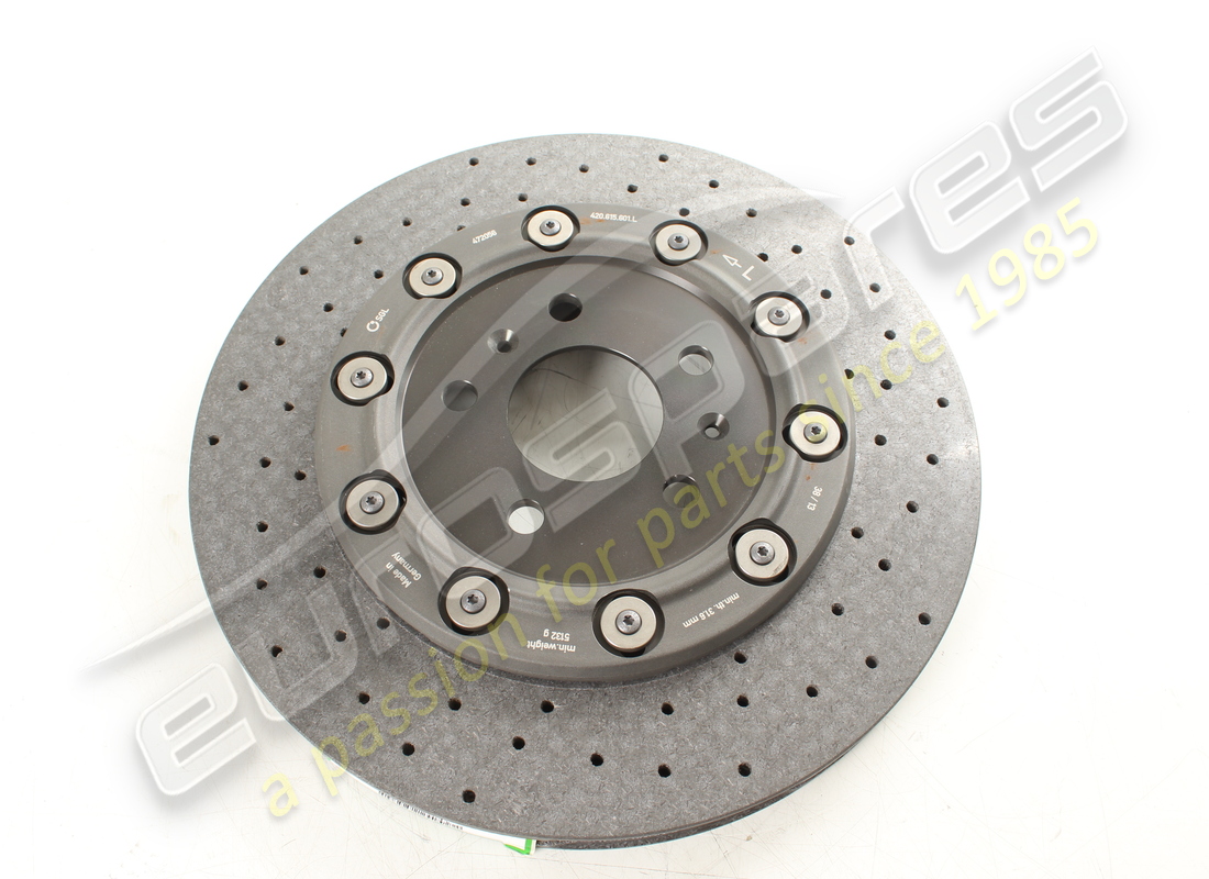 new lamborghini brake disk ceramic ccp. part number 420615601l (1)