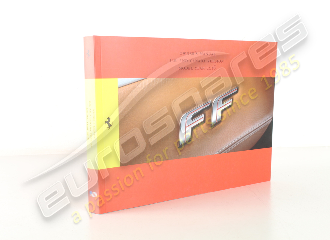 new ferrari owner's manual. part number 87626600 (1)