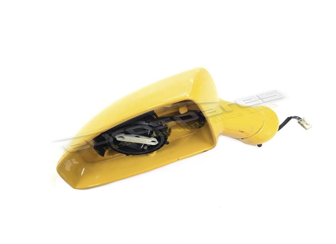 USED Ferrari LH OUTER REAR VIEW MIRROR, MODENA YELLOW . PART NUMBER 66581070 (1)