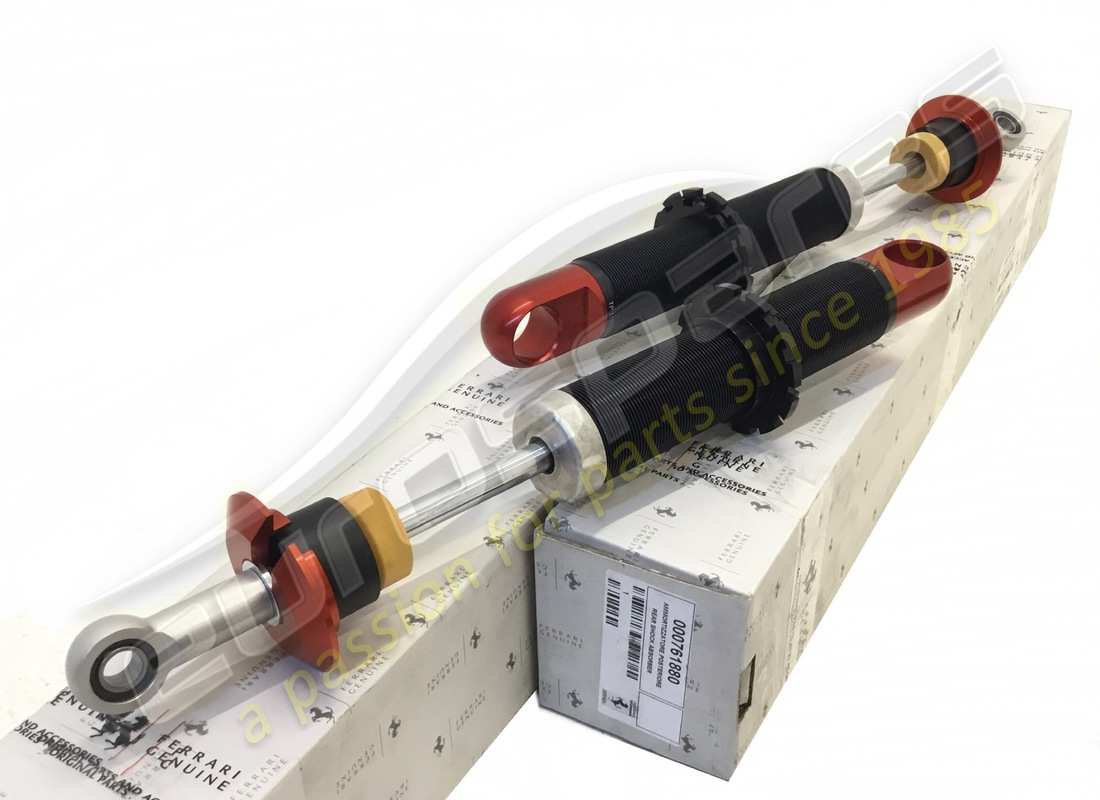 NEW FERRARI SHOCK ABSORBER KIT. PART NUMBER 70005191 (4) new ferrari shock absorber kit. part number 70005191 (4)