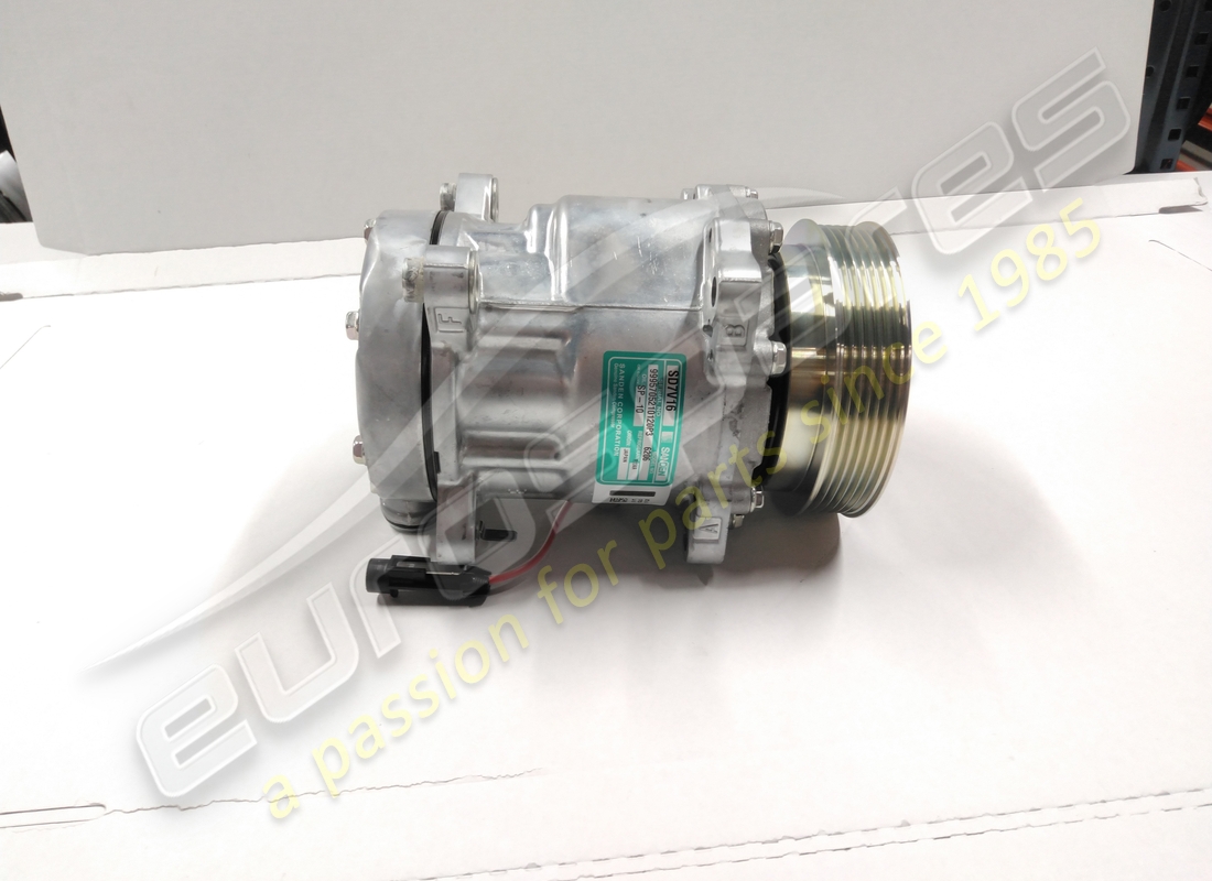 NEW MASERATI SANDEN COMPRESSOR. PART NUMBER 578377502 (2) new maserati sanden compressor. part number 578377502 (2)