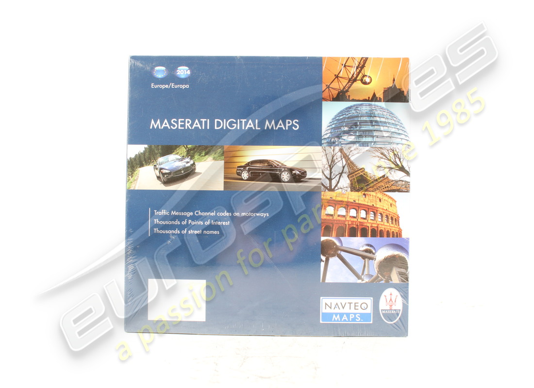 NEW MASERATI 2014 NAVIGATION MAP-EUROPE V. PART NUMBER 940000376 (1) new maserati 2014 navigation map-europe v. part number 940000376 (1)