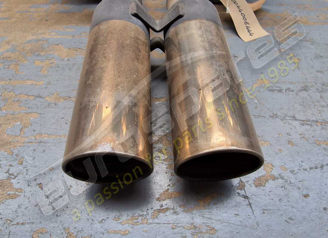 USED LAMBORGHINI EXHAUST TERMINAL ASSEMBLY. PART NUMBER 0044006444 (3) used lamborghini exhaust terminal assembly. part number 0044006444 (3)