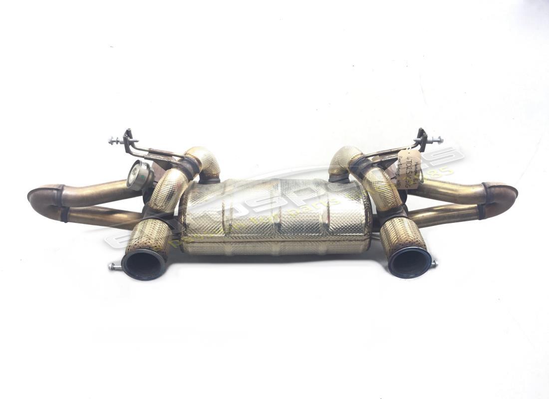 USED LAMBORGHINI MUFFLER SOUND MUFFLER. PART NUMBER 4T0251051G (1) used lamborghini muffler sound muffler. part number 4t0251051g (1)