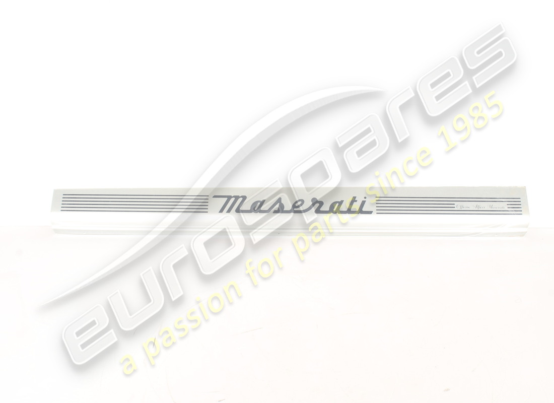 NEW MASERATI DOOR SILL PLATE LH PART NUMBER 386100393 (1) new maserati door sill plate lh part number 386100393 (1)