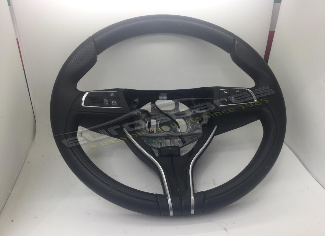 USED MASERATI STEERING WHEEL BLACK. PART NUMBER 670089775 (1) used maserati steering wheel black. part number 670089775 (1)