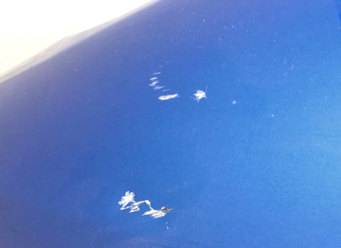 used maserati rh rear fender. part number 81473300 (2)