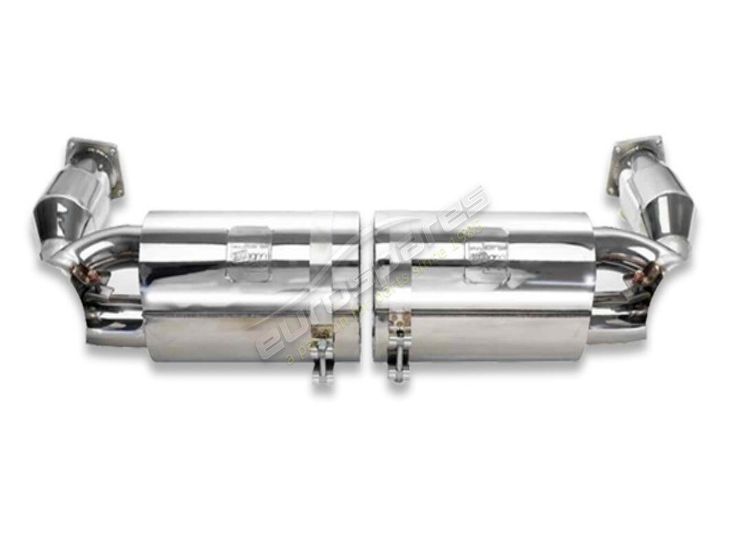 new tubi 996 turbo & turbo s exhaust kit. part number 04080071000 (1)