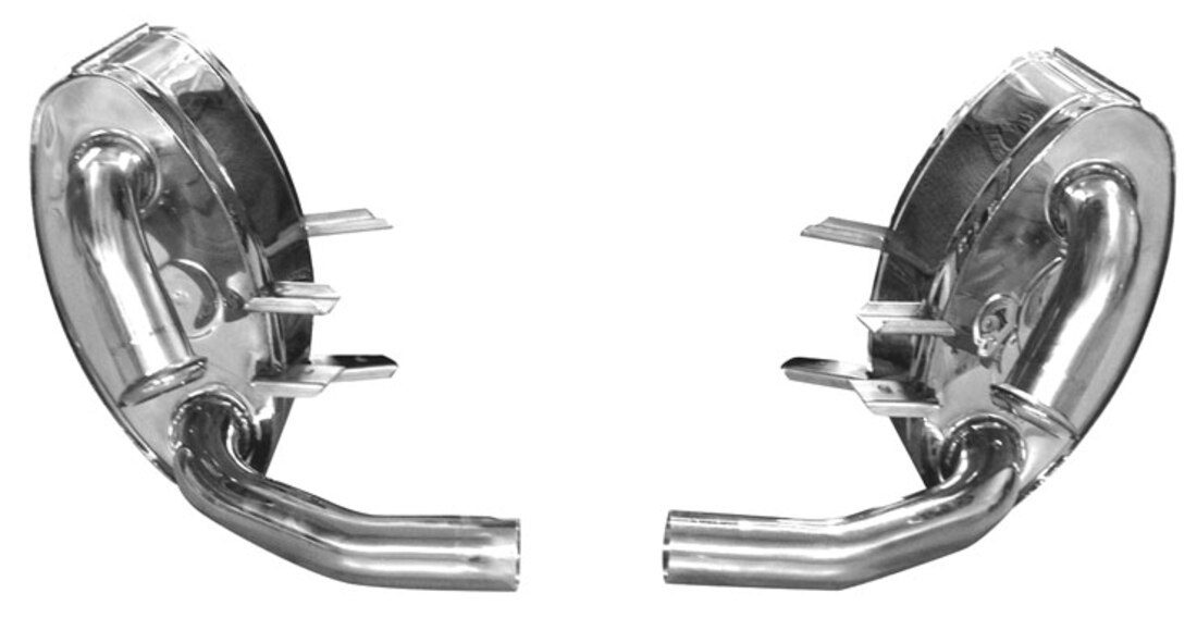 NEW TUBI 996 CARRERA2-4 RIGHT AND LEFT 05 LOUD EXHAUST. PART NUMBER 04079811047R (1) new tubi 996 carrera2-4 right and left 05 loud exhaust. part number 04079811047r (1)