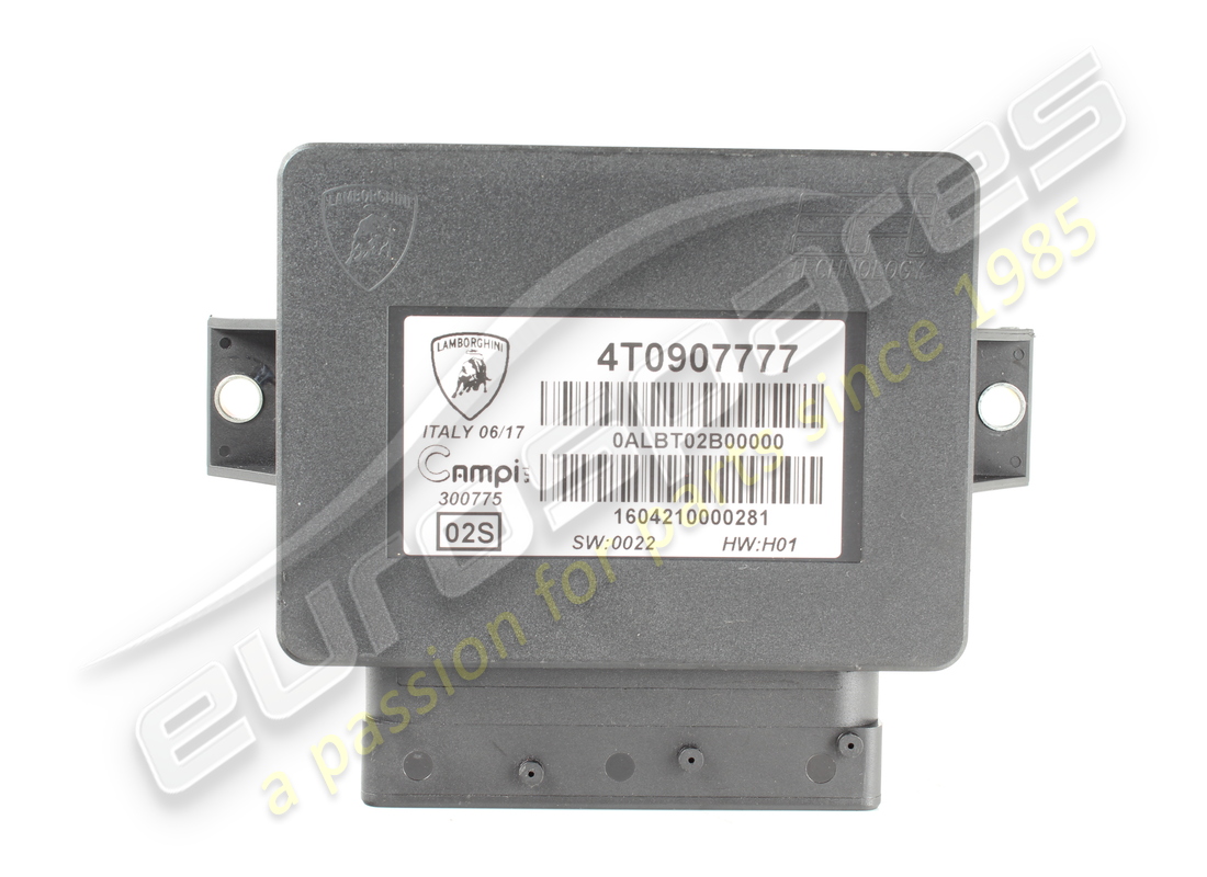 USED LAMBORGHINI EL.CONTROL UNIT. PART NUMBER 4T0907777 (1) used lamborghini el.control unit. part number 4t0907777 (1)