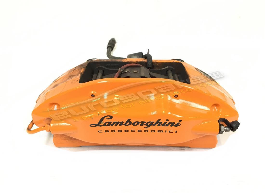 USED Lamborghini SLIDING-CALIPER STAHL ORANGE . PART NUMBER 4T0615405AG (1)