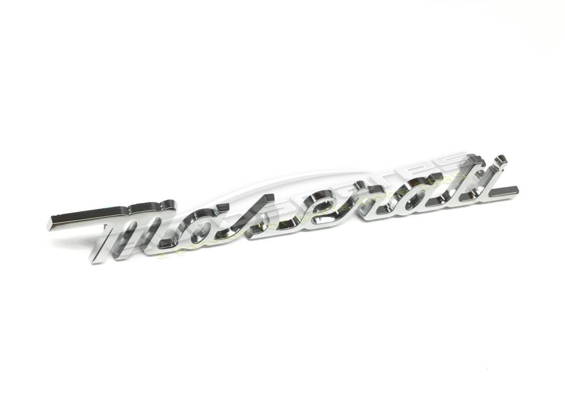 new maserati chrome script. part number 107bv57591 (1)