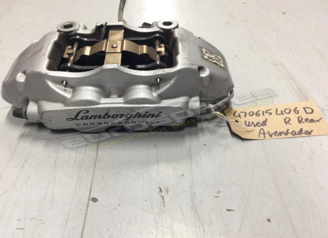 USED Lamborghini CCB CALIPER REAR . PART NUMBER 470615406D (1)